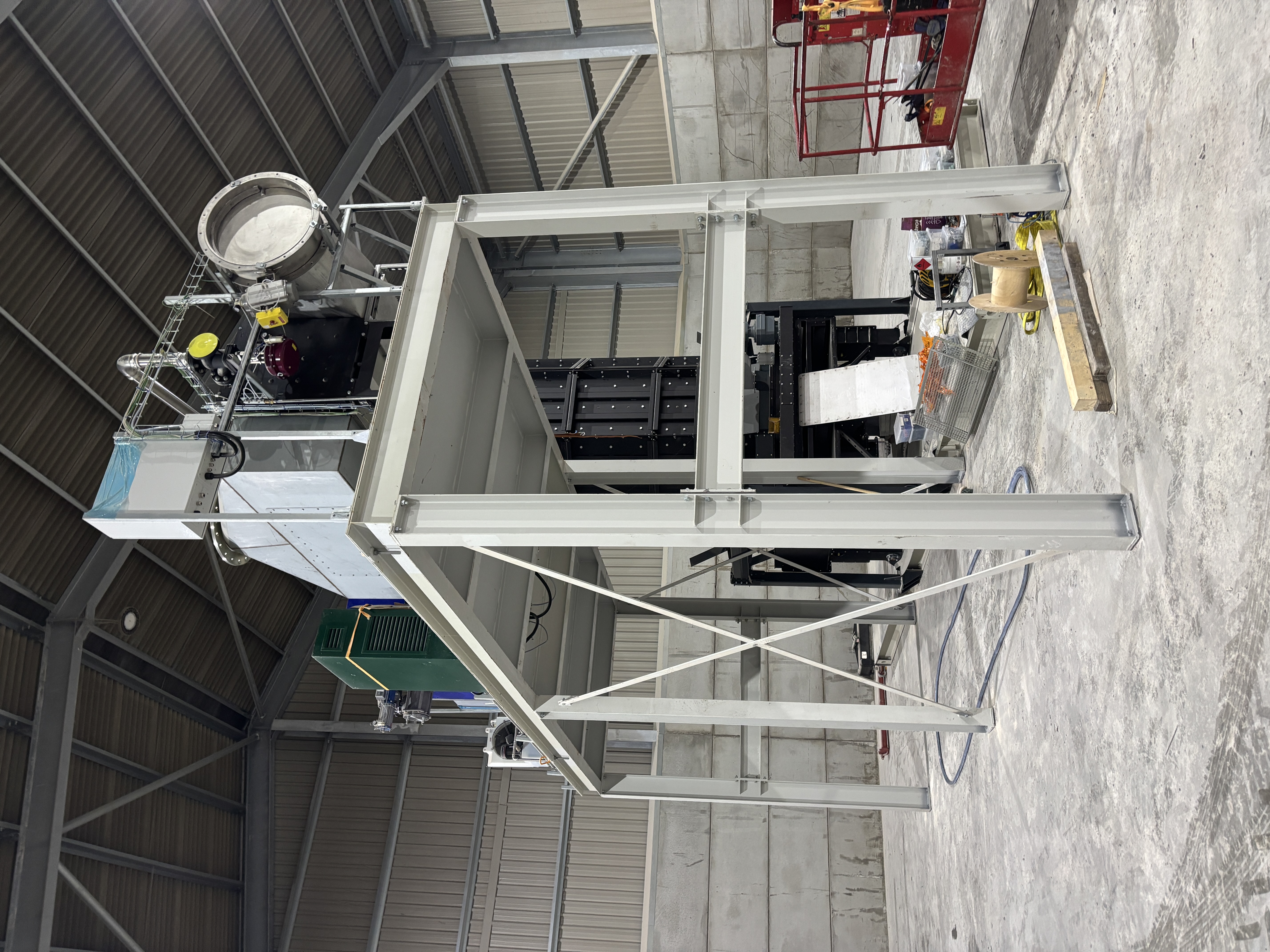 Process equipment installed at Taylors Farm